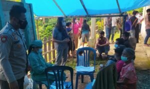 Cegah Covid-19, Polsek Pana Terus Ajak Masyarakat Lakukan Vaksinasi