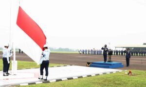 Danwingdikum Pimpin Upacara Hari Pahlawan 2021