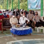 Percepat Herd Immunity, IWAPI-Polres OI Gelar Vaksinasi