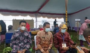 Pantauan Langsung Dirjen Kemendagri RI, TPS 3 Tanjung Telang Zoom Virtual Pilkades di Prabumulih