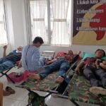 AMS Distrik 021 dan PMI Karawang Donor Darah