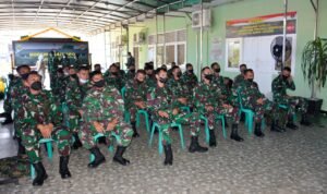 Penataran Vaksinator Satuan Jajaran Korem 044/GAPO