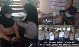 Kembali, Serbuan Vaksin Covid-19 Polres Prabumulih Sasar Warga Karang Bindu RKT