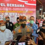 Apel Bersama Perguruan Pencak Silat, Kapolres Tulungagung: Gelorakan Bhinneka Tunggal Ika