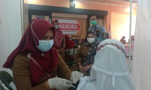 2 Hari Berturut, Kelurahan Tugu Kecil dan DPC Hanura Prabumulih Gelar Vaksin Covid-19