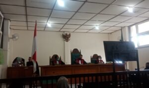 Pengedar Sabu Kertapati Jalani Sidang Perdana