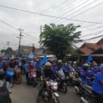 Ribuan Buruh Turun ke Jalan, Satlantas Polres Purwakarta Lakukan Pengalihan Arus Lalulintas