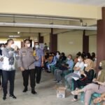 Polres Kapuas Hulu Vaksinasi 400 Orang