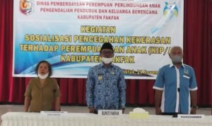 Pesan Bupati Fakfak Saat Sosialisasi Pencegahan Kekerasan Terhadap Perempuan dan Anak