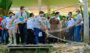 Rangkaian Anugerah Pesona Indonesia Pemkab Muba Gelar Festival Bekarang Wisata Air