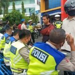 Satlantas dan Urkes Polrestabes Palembang Gelar Razia Dadakan