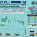 Update 12 November 2021 Korban Covid-19 di Indonesia: 4.250.157 Positif, 4.097.224 Sembuh, 143.628 Meninggal