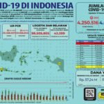 Update 13 November 2021 Korban Covid-19 di Indonesia: 4.250.516 Positif, 4.097.675 Sembuh, 143.644 Meninggal