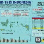 Update 14 November 2021 Korban Covid-19 di Indonesia: 4.250.855 Positif, 4.098.178 Sembuh, 143.659 Meninggal