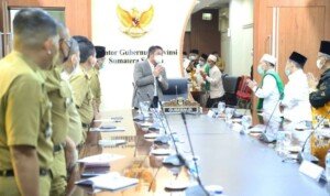 Terima Audiensi Syuriyah PWNU Sumsel, Herman Deru Bakal Anggarkan Dana Bos Pesantren