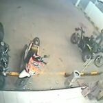 Terekam CCTV, Dua Pelaku Curanmor Beraksi Santai