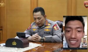 Kapolri Jenderal Listyo Sigit Prabowo Wujudkan Mimpi Teuku Tegar Atlet Peraih Emas PON Jadi Anggota Polri