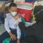 Giliran Siswa/i SMPN 2 Lahat Divaksinasi