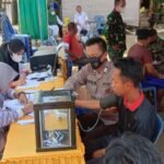 Sukseskan Vaksinasi, Polsek Kualasimpang Turun Lapangan