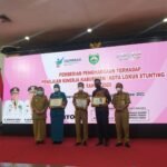 Kabupaten Lahat Terima 2 Penghargaan Lokus Stunting Tahun 2020