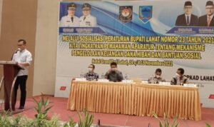 Sekda Lahat : Pengelolaan Belanja Hibah dan Belanja Bantuan Sosial Harus Akuntabel