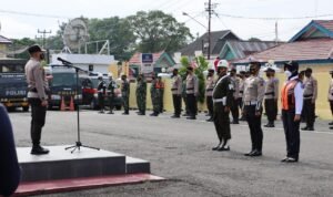 Kapolres Lahat : Hindari Perdebatan dan Tidak Arogan Terhadap Pelanggar Lalulintas