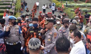 Disela Kawal Unras, Polres Tapsel Imbau Kader PP Agar Jangan Lupa Vaksin