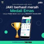 Aplikasi Super JAKI Raih Medali Emas di Ajang ASEAN ICT Awards 2021