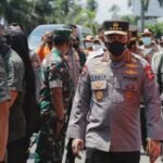 Jelang Nataru 2021, Kapolri Bersama Menhub Tinjau Pos Terpadu Gadog