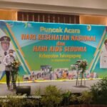 Puncak Acara HKN dan Hari AIDS Sedunia, Wabup Tulungagung: Akhir 2021 Target 70 Persen Vaksinasi Tercapai