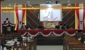 Rapat Paripurna ke VIII Masa Persidangan Ke I DPRD Kota Prabumulih Berjalan Sukses