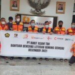 PTBA Kirimkan Bantuan untuk Korban Erupsi Gunung Semeru
