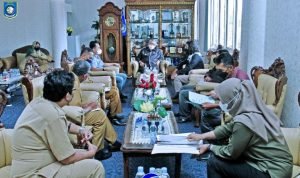 Bupati Sukirman Terima Audiensi PDKP Babel