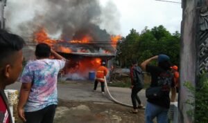 Penyebab Kios Minyak di Jalan Antasari Hangus Terbakar