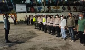 Polres Fakfak Gelar Apel dan Patroli Antisipasi Gangguan Jelang 14 Desember