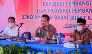 Kunker ke Babat Supat, Ini yang Disampaikan Plt Bupati Beni Hernedi