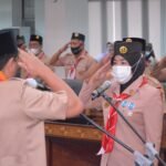 Pramuka Kwarcab Palembang Lantik Pengurus Baru Periode 2021-2026