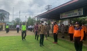 Sambut Nataru, Wabup Pimpin Apel Operasi Lilin 2021 Kapuas Hulu
