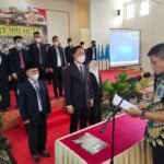 Enos Kukuhkan Pengurus Karang Taruna 2021-2026