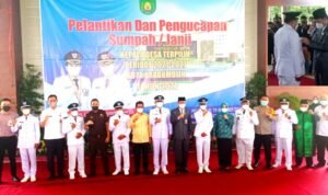 Demokrasi Pilkades Prabumulih Tahun 2021, 7 Kades Terpilih Resmi Emban Jabatan