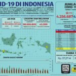 Update 1 Desember 2021 Korban Covid-19 di Indonesia: 4.256.687 Positif, 4.104.964 Sembuh, 143.840 Meninggal