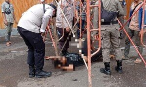 Pekerja Perbaikan Gedung Kantor Gubernur Jatuh, Pemprov Sumsel: Sudah Pakai APD