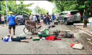 Gagal Fokus, Pengemudi Pajero Sport Langsung Diamankan Petugas