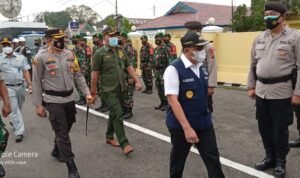 Hariyanto Pimpin Apel Gelar Pasukan Lilin Musi 2021 Sambut Natal dan Baru 2022