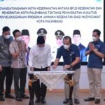Tingkatkan Kualitas Program, Pemkot Palembang Tandatangani Nota Kesepatan Bersama BPJS