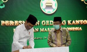 Hari Ini Presiden Jokowi Resmikan Gedung Kantor Pimpinan Pusat Dewan Masjid Indonesia