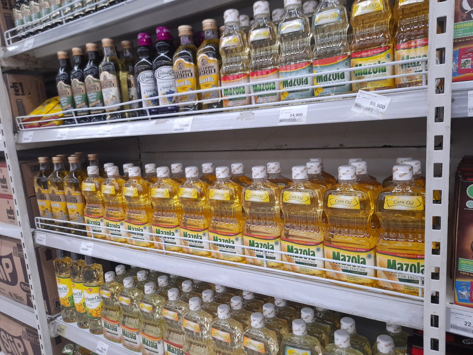 Stok Minyak Goreng di Mall Palembang Alami Kekosongan