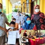 Hari ke 4 Vaksinasi, Sasar Pelajar SD 54, Kadisdik Prabumulih Apresiasi Para Nakes