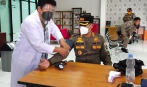 PMI Minim Stok Darah, Satpol PP Purwakarta Lakukan Giat Donor Darah