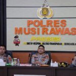 Kapolres Mura Coffe Morning bersama Personil